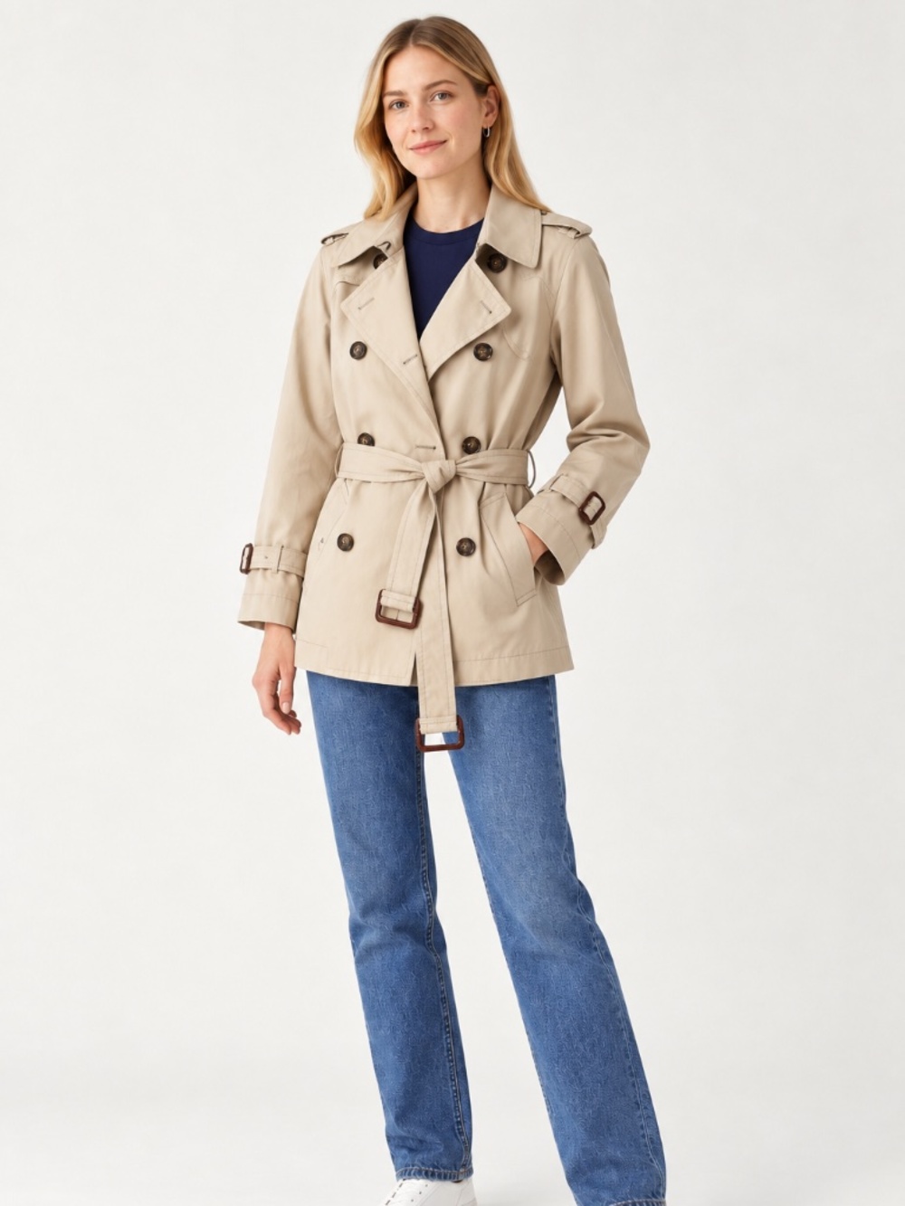 Weekend MaxMara Trench Coat Size 6 in light Beige
